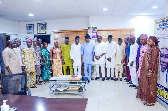 AAON Ogun State leadership during an official visit